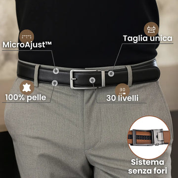 Cintura senza fori MicroAjust™